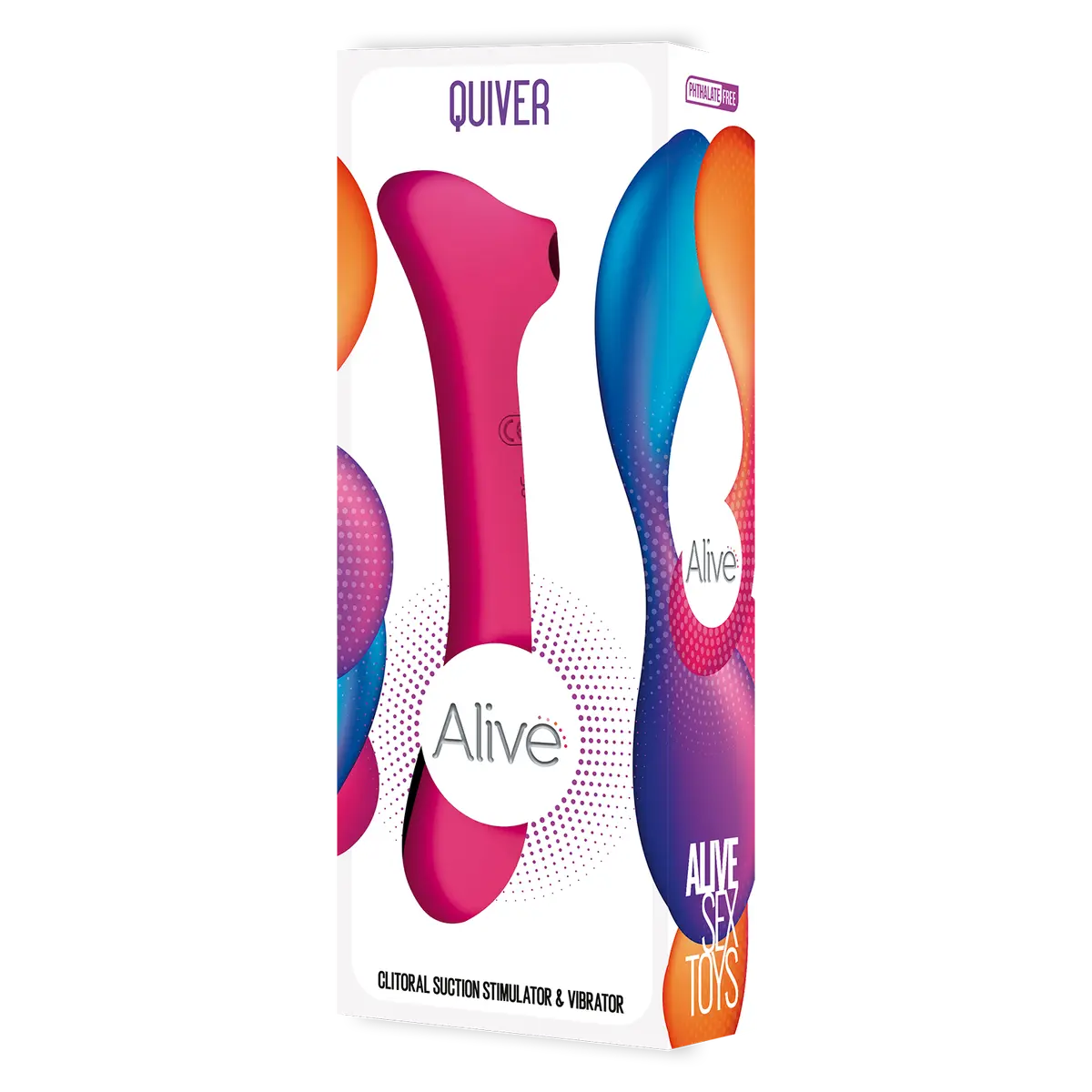 6. Adrien Lastic - ALIVE Quiver - Pink Clit Vibrator