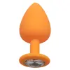 10. Calexotics - Cheeky Gems - Orange Butt Plugs thumbnail