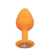 11. Calexotics - Cheeky Gems - Orange Butt Plugs thumbnail