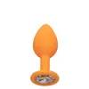 12. Calexotics - Cheeky Gems - Orange Butt Plugs thumbnail