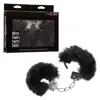 Ultra Fluffy Furry Handcuffs - Black thumbnail