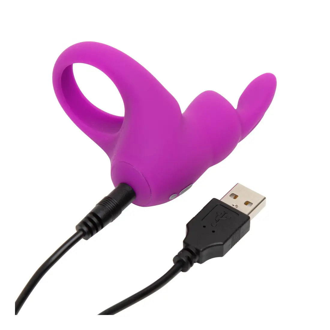 Rechargeable Cock Ring Purple