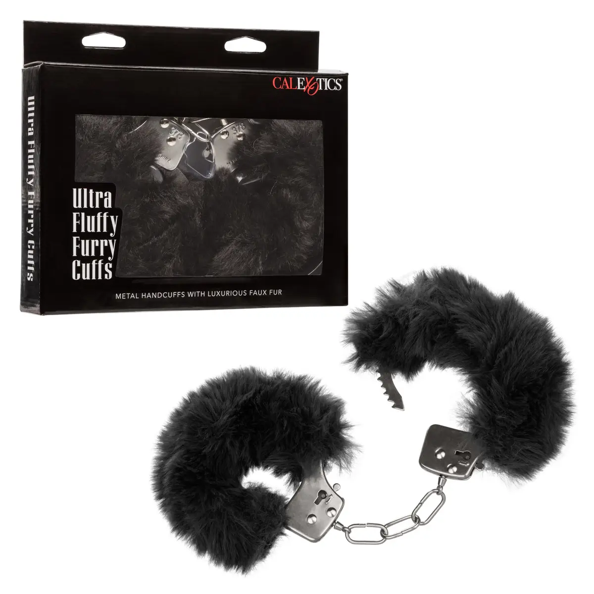 Ultra Fluffy Furry Handcuffs - Black