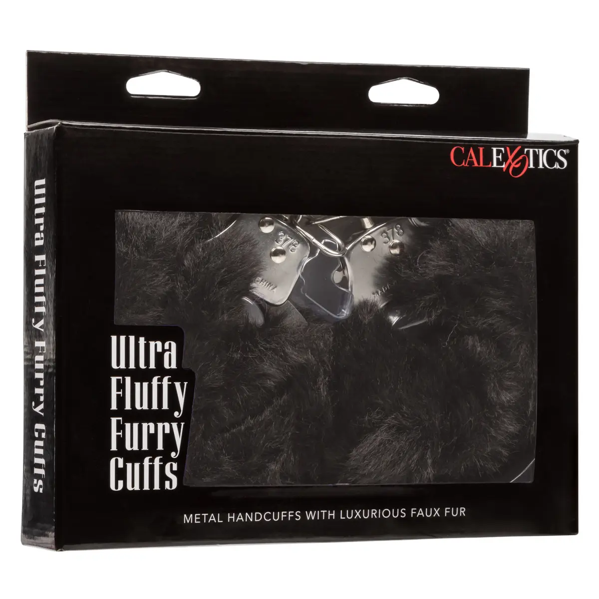 Calexotics - Ultra Fluffy Furry Handcuffs - Black