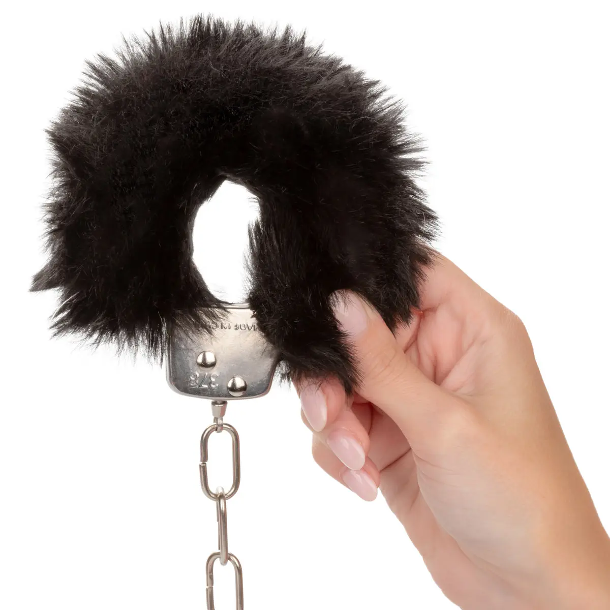 6. Calexotics - Ultra Fluffy Furry Handcuffs - Black