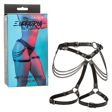 Calexotics New Products In Stock Euphoria Collection Multi Chain Thigh Harness
