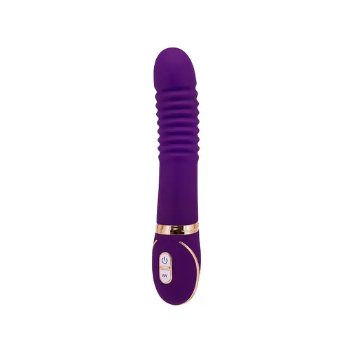 P Gopaldas - Vibe Couture G-Spot Pleats Vibrator, Purple