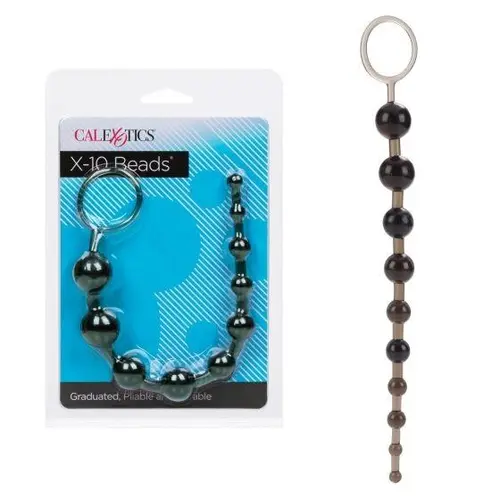 Calexotics - X-10 Anal Beads Black