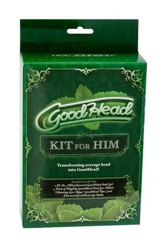 Doc Johnson GoodHead Good Head Kit For Him Mint