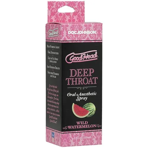 Doc Johnson GoodHead GoodHead™ Deep Throat Spray – Wild Watermelon