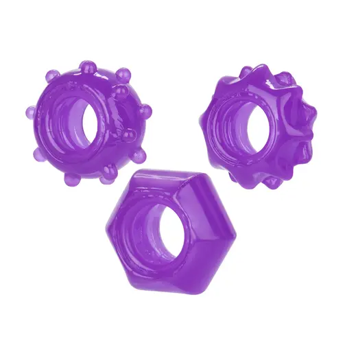 Calexotics - Reversible Ring Set Purple