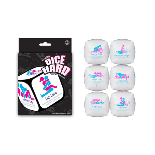 Excellent Power - Dice Hard PVC Inflatable Dice White