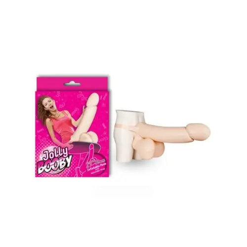 Excellent Power Jolly Booby PVC Inflatable Large Penis Flesh