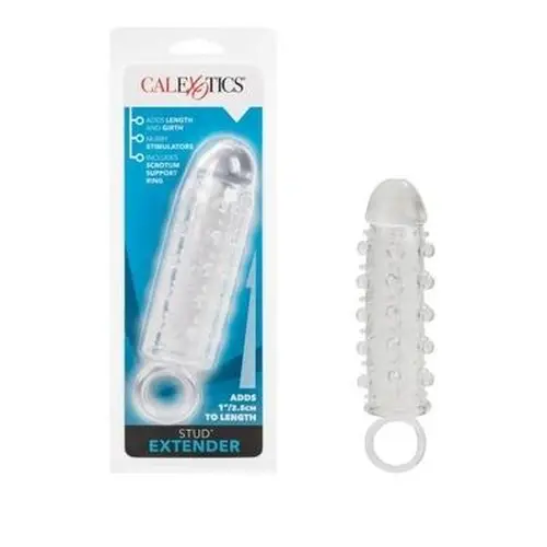 Calexotics Stud Extender with Support Ring, Clear
