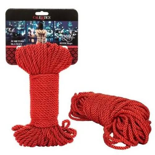 Calexotics - Scandal BDSM Rope 30M Red