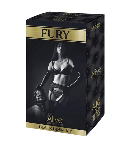 Adrien Lastic New Products In Stock Alive Fury 10 Piece BSDM Kit - Black