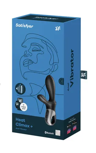 Satisfyer Heat Climax+ Warming Anal Vibrator With App