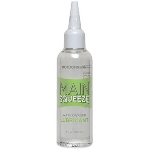 Doc Johnson Main Squeeze Water Based Lubricant - 3.4 fl. Oz