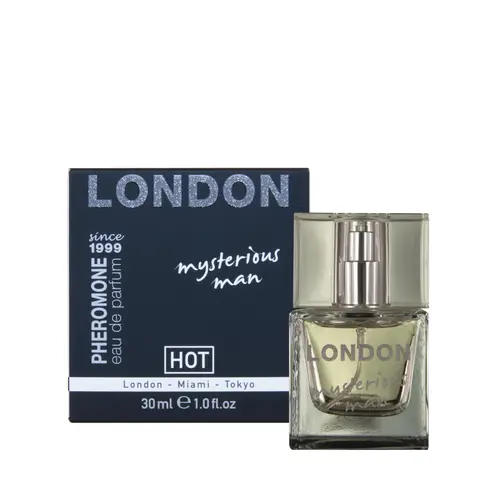 Hot Productions HOT Pheromone Perfume LONDON mysterious man 30ml
