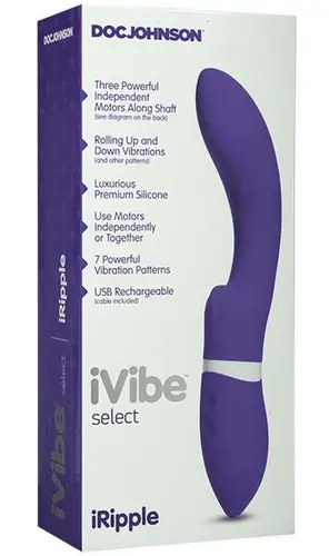 Doc Johnson iVibe Select - iRipple Purple****