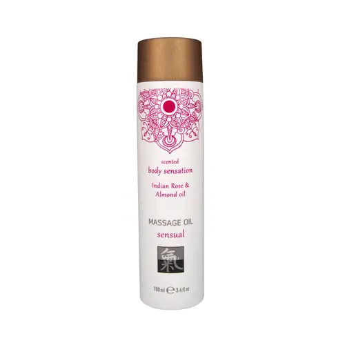 Hot Productions Massage oil sensual - Indian Rose & Almond oil 100ml