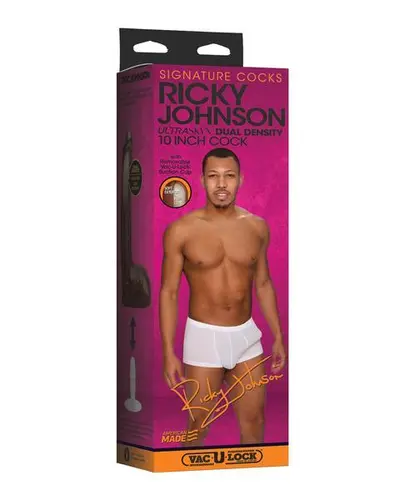 Doc Johnson - Signature Cocks Ricky Johnson 10 Inch ULTRASKYN Cock w/ Removable Vac-U-Lock Suction