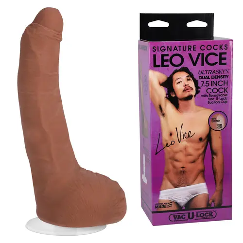 Doc Johnson - Signature Cocks Leo Vice 6 Inch ULTRASKYN Cock with Removable Vac-U-Lock Suction Cup