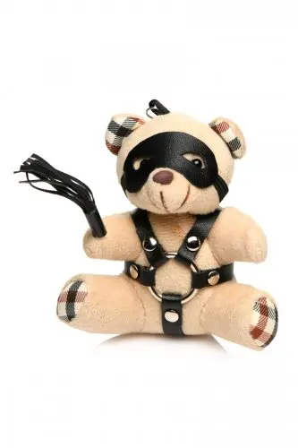 XR Brands Master Series BDSM Teddy Bear Keychain