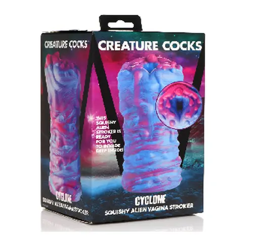 XR Brands Creature Cock Cyclone Squishy Alien Vagina Stroker