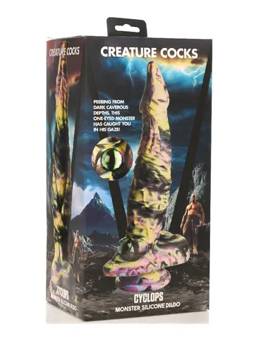 XR Brands Creature Cocks Cyclops Monster Silicone Dildo