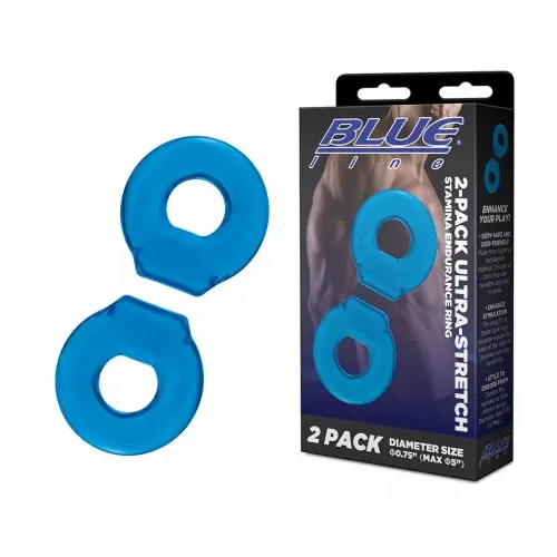 Electric EEL, Inc 2-Pack Ultra-Stretch Stamina Endurance Ring