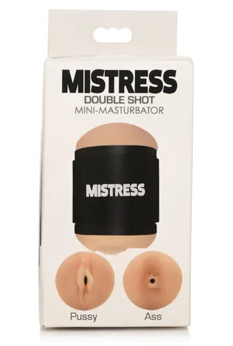 Curve Toys - Mistress Double Shot Mini Masturbators Pussy 