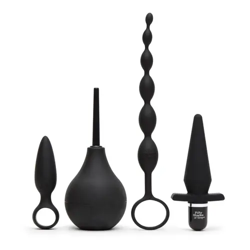 Love Honey - Fifty Shades of Grey Pleassure Overload Take it Slow Anal Kit (4 Piece...