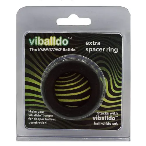 Nadgerz Inc VIBALLDO SINGLE SPACER RING- BLACK