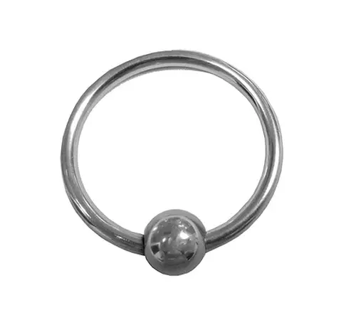ROUGE - Stainless Steel Glans Ring with Pressure Point Ball