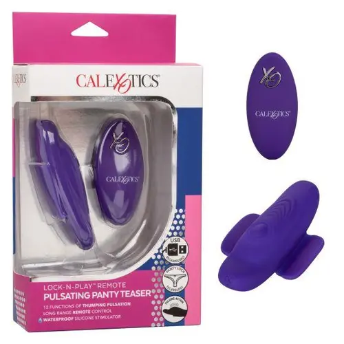 CalExotics Lock-N-Play Remote Pulsating Panty Teaser