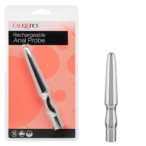 Calexotics New Products In Stock Rechargeable Anal Probe - Silver