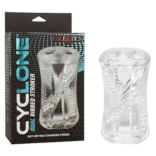 Calexotics New Products In Stock Cyclone Dual Ribbed Stroker