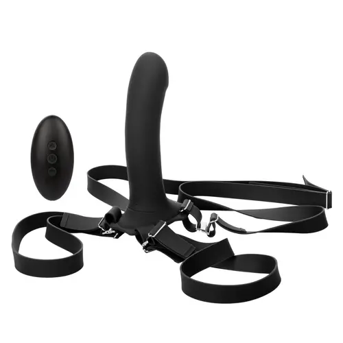 Calexotics Strap on Harness - Her Royal Harness Me2 Remote Rumbler