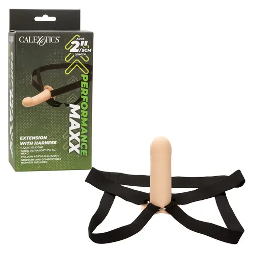 Calexotics Performance Maxx Extension with Harness - Ivory