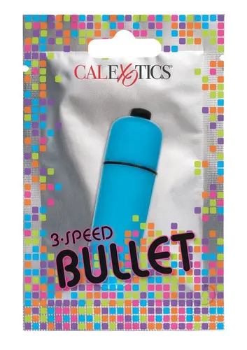 Calexotics Foil Pack 3-Speed Bullet - Blue (Prepack of 24)